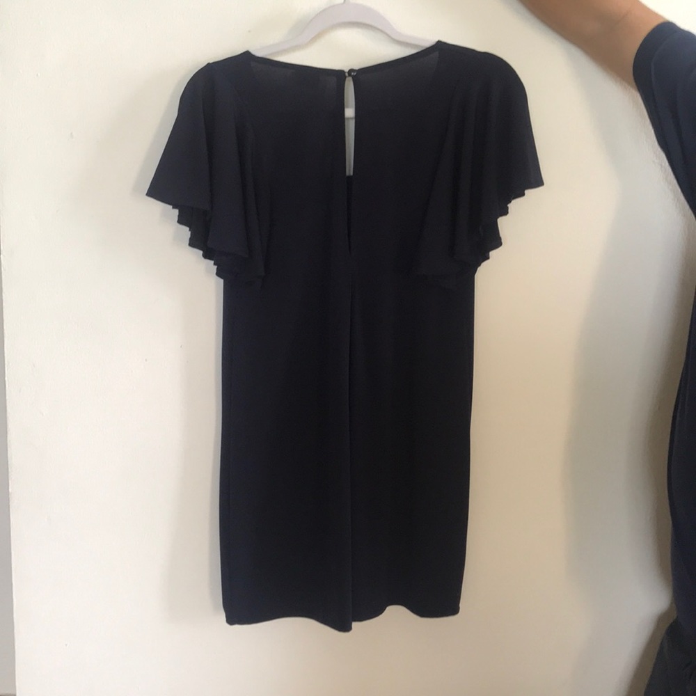 Boutique Navy Blue Romper size M - Picture 4 of 5